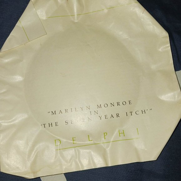 1st Edition Marilyn Monroe collectors plate 7 year Itch Delphi Limited edition - Picture 4 of 5